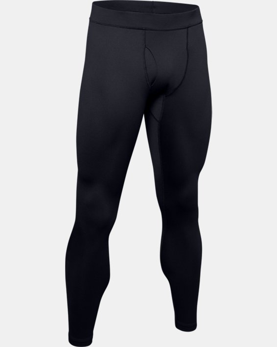 Men's ColdGear® Base 3.0 Leggings, Black, pdpMainDesktop image number 4
